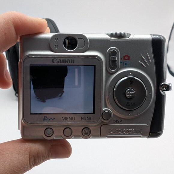 Canon PowerShot A510 3.2MP 4x Optical Zoom Digital Camera Silver Y2K - Tested - Picture 9 of 9